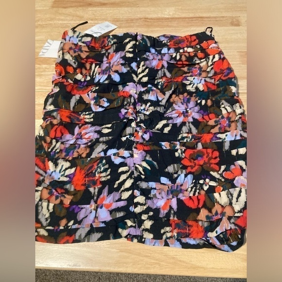Zara Bandeau flower print top in size XS. Super cute & brand new 🦋 - Picture 7 of 8